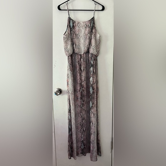 Peach Love California Multicolor Snake Print Dress - Picture 6 of 8